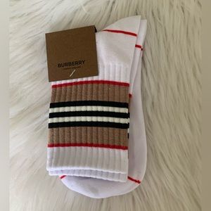 NWT Burberry Women’s Socks ~ Size Medium